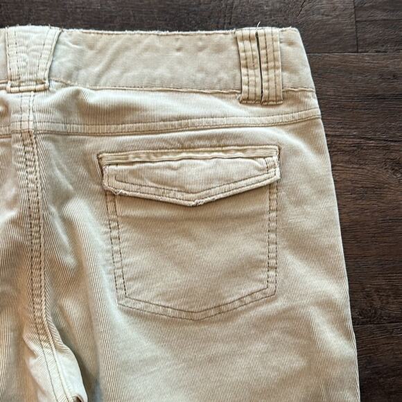 American Eagle Outfitters 10 Long Vintage Y2K Khaki Bootcut Corduroy Pants - Picture 9 of 10
